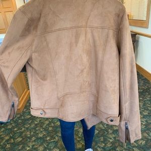 Jackets & Coats - Suede biker jacket Jackets & Coats - Suede biker jacket